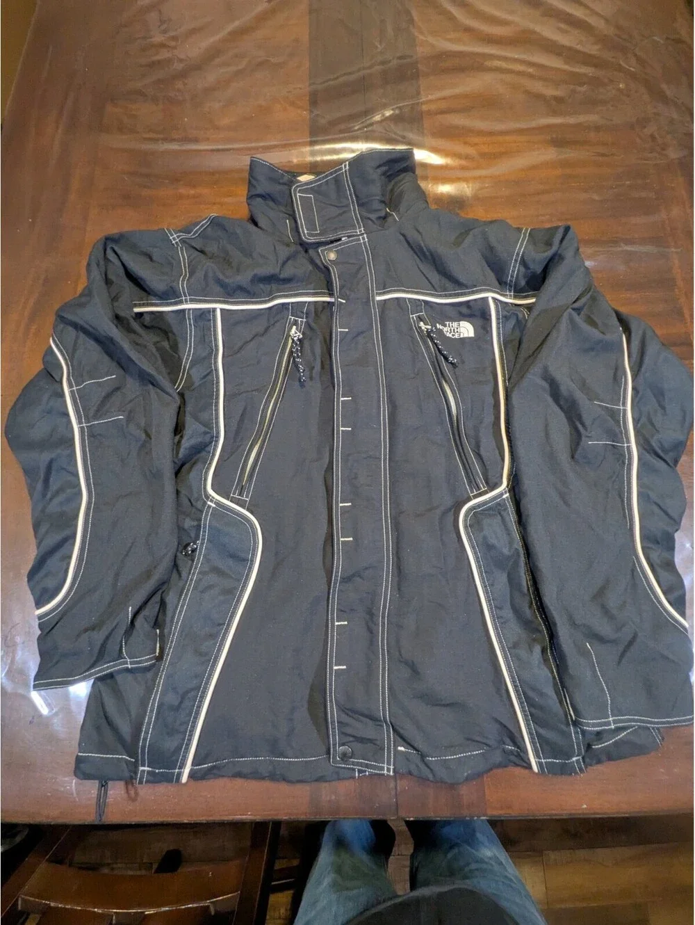 Vintage THE NORTH FACE Ski Snow Jacket Shell Men’s L Black